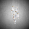 JC Raindrops Round Chandelier 18"