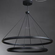 JC Vitas Two-Tier Round Chandelier 60"