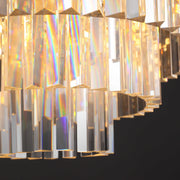 JC French Classicm Series K9 Crystal Round / Linear Chandelier