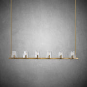 Paricia Glass Linear Chandelier 49", 60"