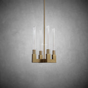 JC Prismatic Candlestick Series Glass Pendant