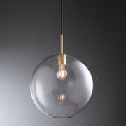 Jasmine Glass Modern Spherical Pendant Light