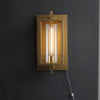 Sylvia Modern Square Outdoor Wall Sconce 23″