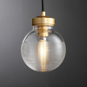 JC Aileen Pearl Ball Single-Head Pendant Light