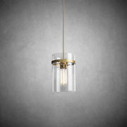 JC Manor Modern Blown Glass Pendant Light 8", 10", 12"