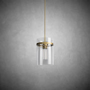 JC Manor Modern Blown Glass Pendant Light 8", 10", 12"