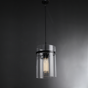 JC Manor Modern Blown Glass Pendant Light 8", 10", 12"