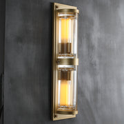 Sylvia Round Linear Outdoor Wall Sconce