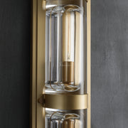 Sylvia Round Linear Outdoor Wall Sconce