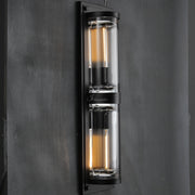 Sylvia Round Linear Outdoor Wall Sconce