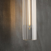 JC Lanchester Hexagonal Linear Wall Sconce