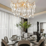 JC Icicle Crystal Luxury Chandelier