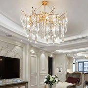 JC Icicle Crystal Luxury Chandelier