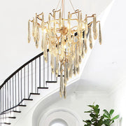 JC Icicle Crystal Luxury Chandelier