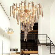 JC Icicle Crystal Luxury Chandelier