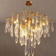 JC Icicle Crystal Luxury Chandelier