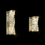 JC Irregular Crystal Block Wall Sconce