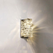 JC Irregular Crystal Block Wall Sconce