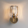 Canson Modern Crystal Bedroom Wall Sconces