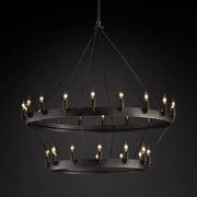 JC Camino Vintage Round Chandelier