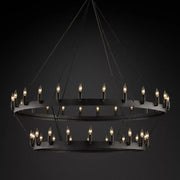 JC Camino Vintage Round Chandelier