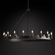 JC Camino Vintage Round Chandelier