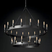 JC Camino Vintage Round Chandelier