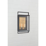 JC Leicester 2-Light Lantern Wall Sconce Outdoor