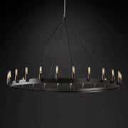 JC Camino Vintage Filament Round Chandelier