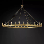 JC Camino Vintage Filament Round Chandelier