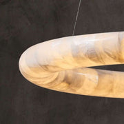 Karen Calcite Curve Ring Chandelier - jchandelier