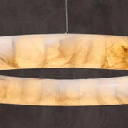 Karen Calcite Curve Ring Chandelier - jchandelier