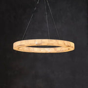 Karen Calcite Ring Chandelier 30"39" - jchandelier