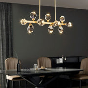 JC Kayamanti Crystal Linear Chandelier