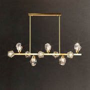 JC Kayamanti Crystal Linear Chandelier