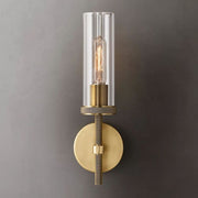 JC Adam Round Shade Glass Series Wall Sconce