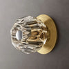 JC Seaver Clear Glass Petite Wall Sconce