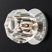 JC Seaver Clear Glass Petite Wall Sconce