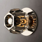 JC Seaver Smoke Glass Petite Wall Sconce