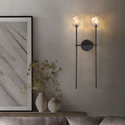 JC Kristina Series Glass Wall Sconce