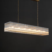 JC Sofil Rectangle Chandelier 54"