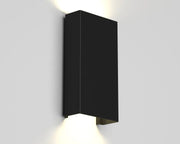 JC Squared Outdoor Wall Sconce - Black