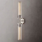 JC Lanchester Hexagonal Linear Grand Wall Sconce