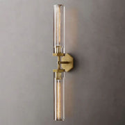 JC Lanchester Hexagonal Linear Grand Wall Sconce