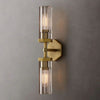 JC Lanchester Hexagonal Linear Short Wall Sconce