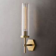 JC Lanchester Hexagonal Grand Wall Sconce