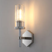 JC Adam Polygonal Crystal Series Wall Sconce