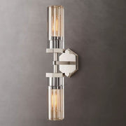 JC Adam Polygonal Crystal Series Wall Sconce