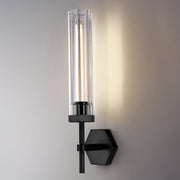 JC Adam Polygonal Crystal Series Wall Sconce