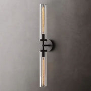 JC Lanchester Round Linear Grand Wall Sconce